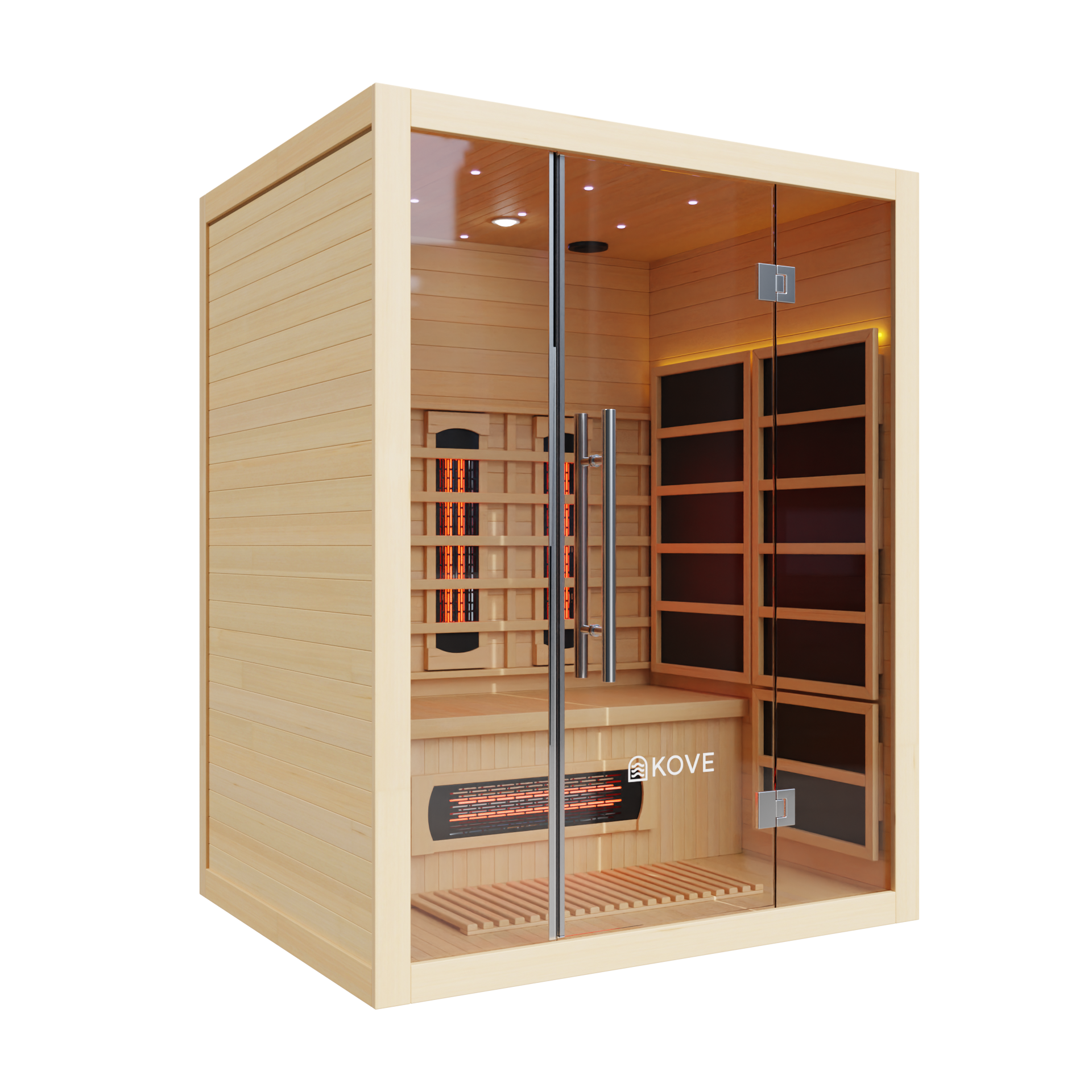 KOVE Full Spectrum Infrared Sauna – 3 Person