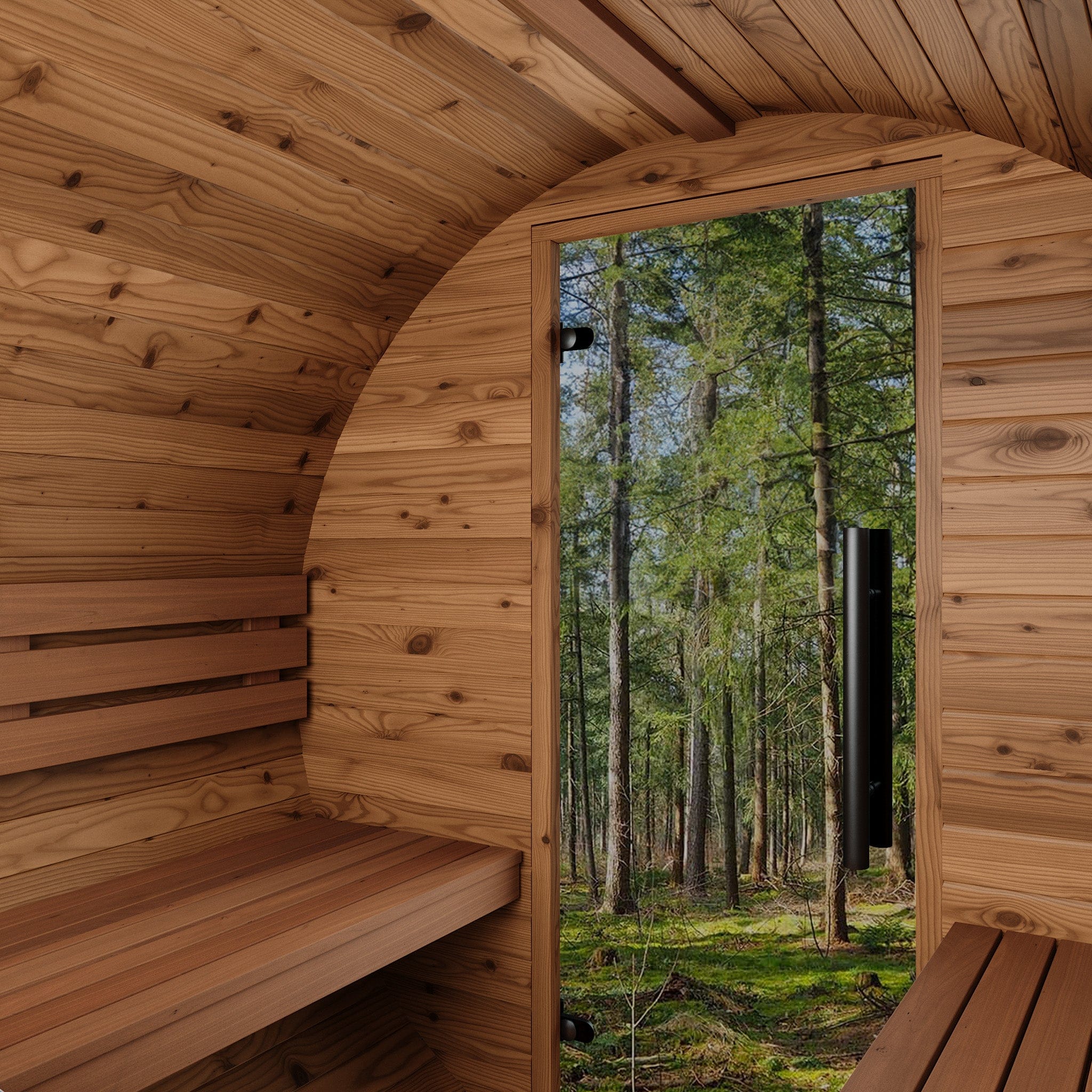 Micro Wood Barrel Sauna (2 Person)