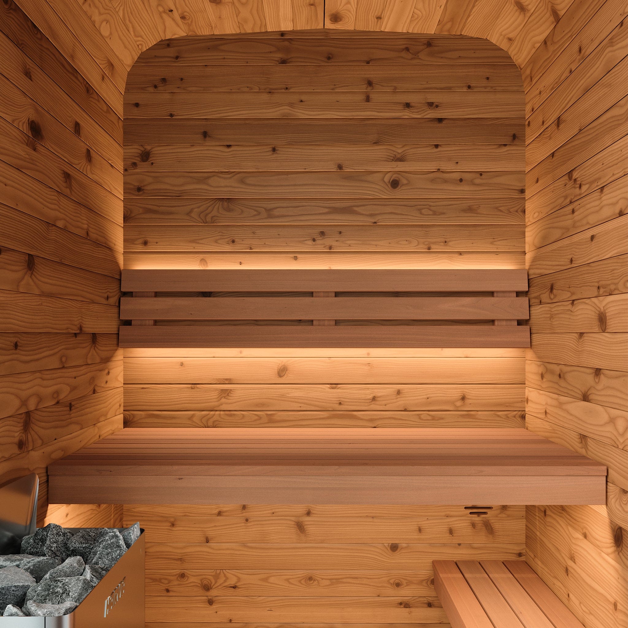 Indoor Cube Sauna (2 Person) in Black